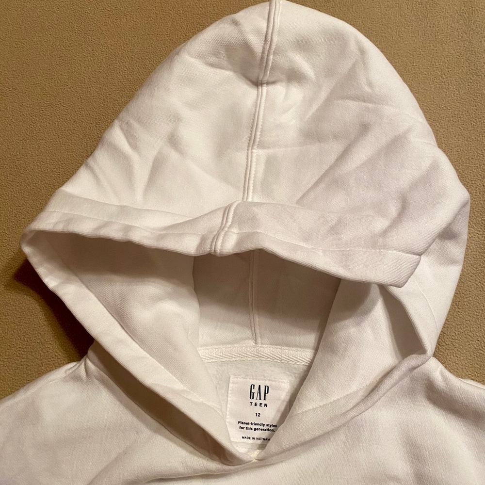 Gap, Teen Gap Logo Hoodie, Brand New w/ Tags, size 12
